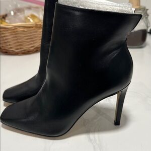 Aldo Glossy Black Stiletto Boots